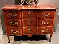 Commode designed by Haupt.