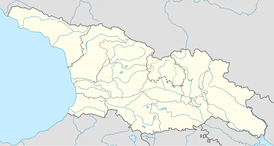 Ubisi is located in Georgia