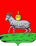 Coat of arms of Kozelets settlement hromada