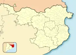 Colera is located in Province of Girona