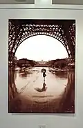 Gianni Sarcone, 1998, The Other Face of Paris (aka The Eiffel Girl), photograph, 66 x 91&nbsp;cm, Private collection, Paris (France).