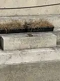 An inscription on the war memorial, by The Royal British Legion, states the following: "We will remember them".