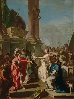 The Sacrifice of Polyxena, Giambattista Pittoni