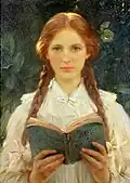 Girl with Pigtails, c. 1910