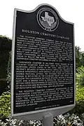 Texas Historical Marker for Glenwood