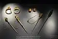 Gold and silver jewelry, 8th-3rd century BC. Ashmolean Museum, Oxford.