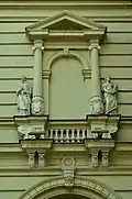 City Hall façade details, September 2012