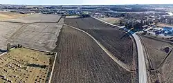 Granger, MN & Floranceville, IA boarder each other