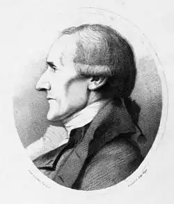 Granville Sharp (Hoare memoire). He is buried in Fulham
