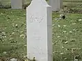 Grave of a Turkish soldier