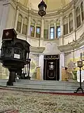 Bimah of the 1905 synagogue