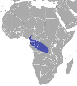 Map of range