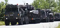 MAN 40.633 FX DFAETX tank transporter