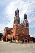 Exterior of St. Francis Xavier Cathedral