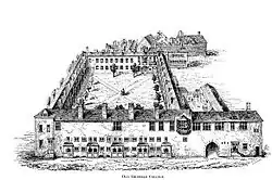 Image 47The Royal Society had its origins in Gresham College in the City of London, and was the first scientific society in the world. (from Scientific Revolution)