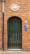 Entrance to the Martinikerk secretariat.