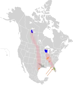 Map of range
