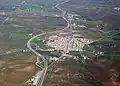 Autovía A-4 through Guarromán in Jaén