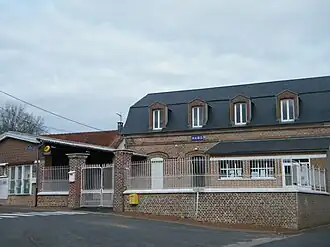 The town hall in Gueschart