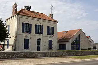 The town hall in Guigneville-sur-Essonne