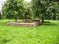 Consolidated remains of an Anglo-Saxon church