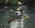 Canoë sur la rivière Yerres, 1878, Norton Simon Museum