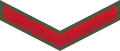 Lance corporal (Guyana Army)[38]