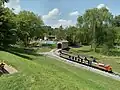 Gypsy Express rounding the tracks