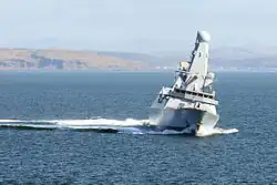 HMS&nbsp;Diamond, a Type 45 guided missile destroyer