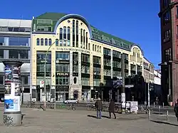 Hackescher Markt square with Hackesche Höfe