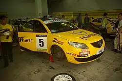 A Haima touring car