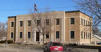 Hamilton County courthouse.