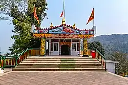 View of Gangtok from Hanuman Tok
