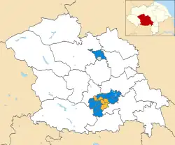 2011 results map