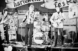 The Motions at the Hartewens Festival in Haarlem, 1966