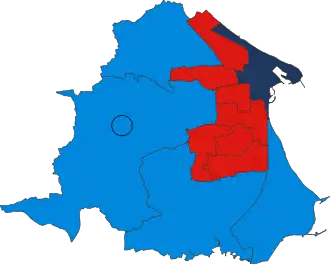 2022 results map