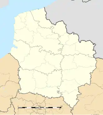 Arras is located in Hauts-de-France