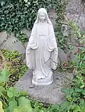 Lockdown garden is dedicated to Our Lady