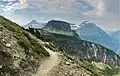 North aspect from Highline Trail