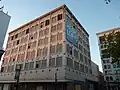 The Heers Building in 2014 prior to redevelopment.