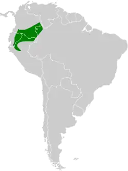 Map of range