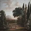 Figures in a Classical Garden, 1675