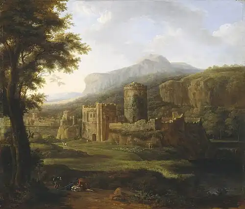 Pembroke Castle by Hendrik Frans de Cort