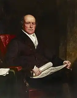 Portrait of James Clitherow by Henry William Pickersgill