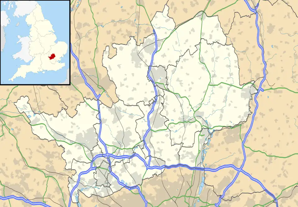 Brickendon is located in Hertfordshire