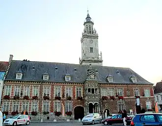 Town hall in Hesdin