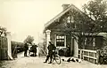 Toll fence in Assum, c. 1914
