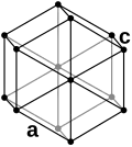 Double hexagonal close packed crystal structure for curium