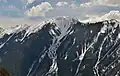East aspect of Highland Peak featuring Highland Bowl.
