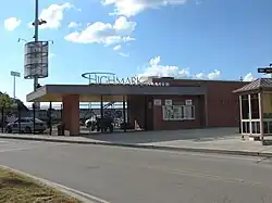 East entrance